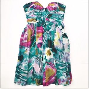 Donna Morgan strapless dress